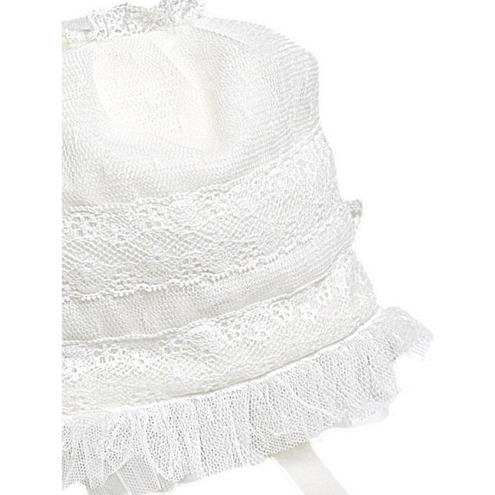 Cuffia Aletta Bianco Bimba | Tamaiti