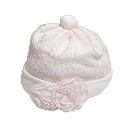 Cappello Aletta Bimba Bianco