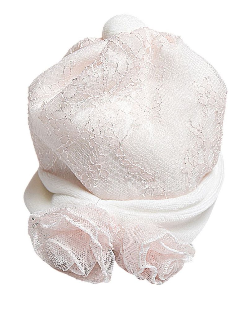 Cappello Aletta Bimba Bianco