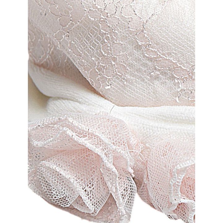 Cappello Aletta Bianco Bimba | Tamaiti