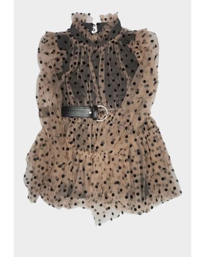 Abito Manila Grace Bambine e ragazze Marrone - Autunno/Inverno