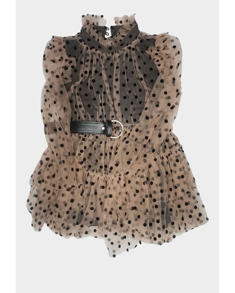 Abito Manila Grace Bambine e ragazze Marrone - Autunno/Inverno