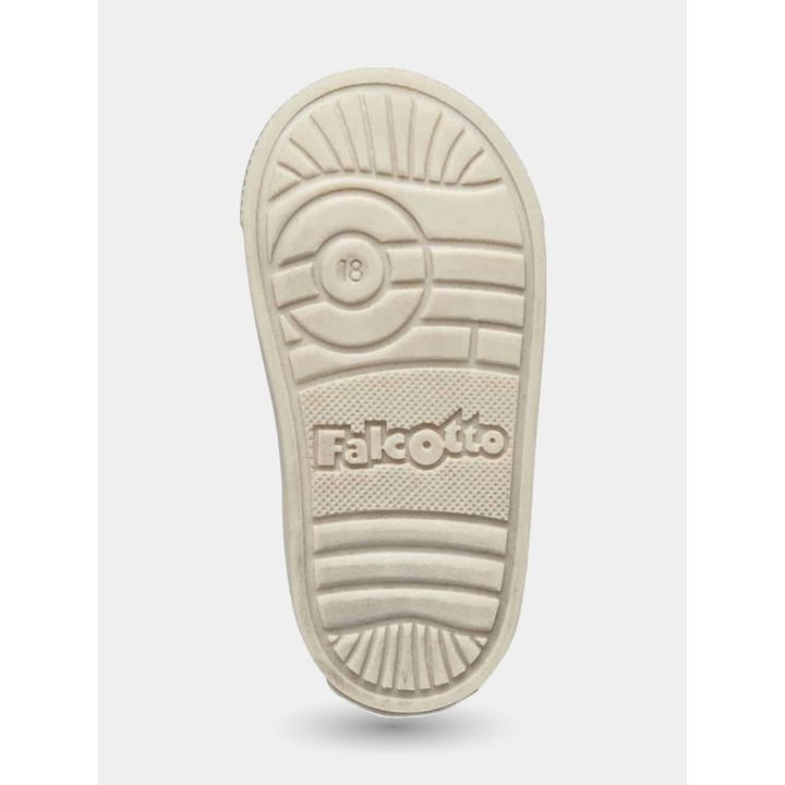 Suola color panna delle sneakers Falcotto blu