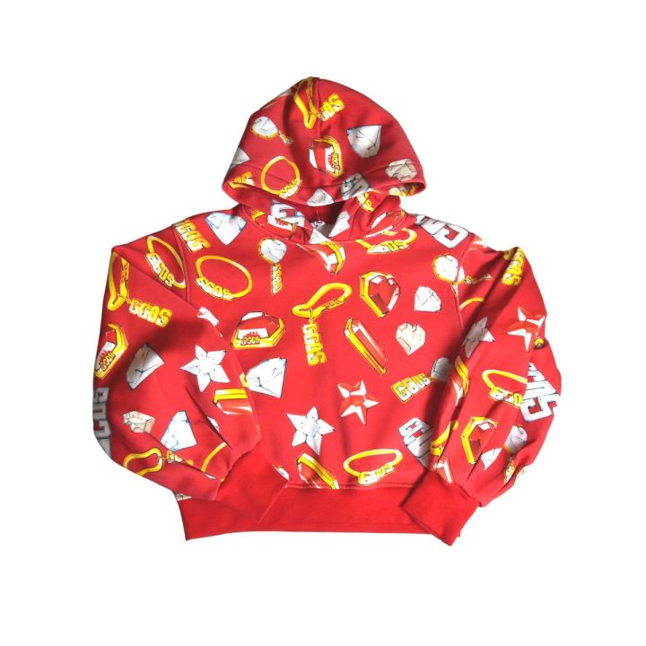 Felpa GCDS Bambine e ragazze Rosso - Autunno/Inverno